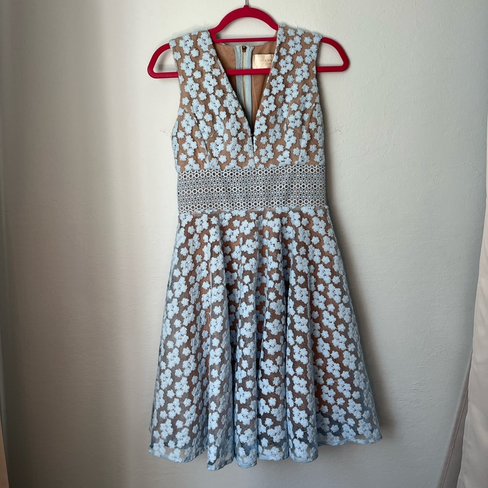 Bronx and Banco Small Blue Party Dress